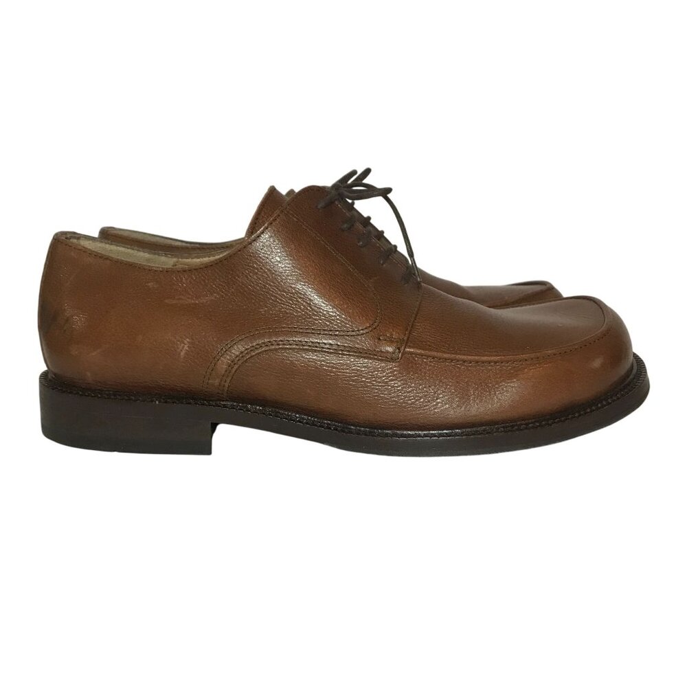 Birkenstock Footprints Mens  8/41 Handmade Brown Leather Derby Shoes